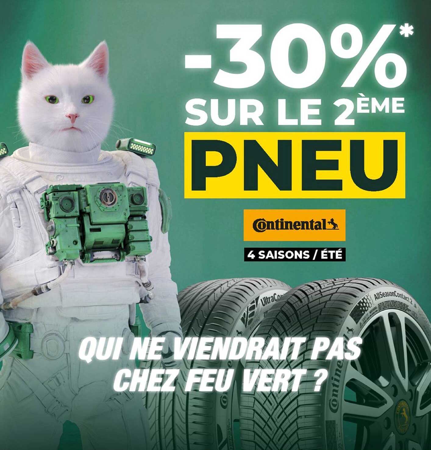 -30%* SUR LE 2ÈME PNEU