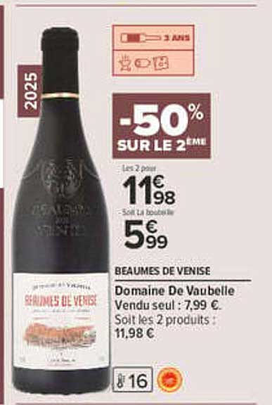 -50% SUR LE 2ÈME
