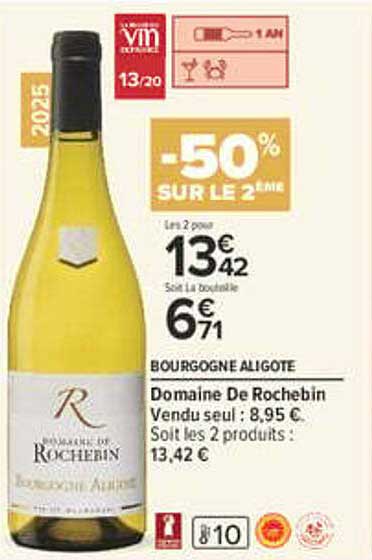 -50% SUR LE 2ÈME
