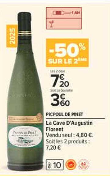 -50% SUR LE 2ÈME