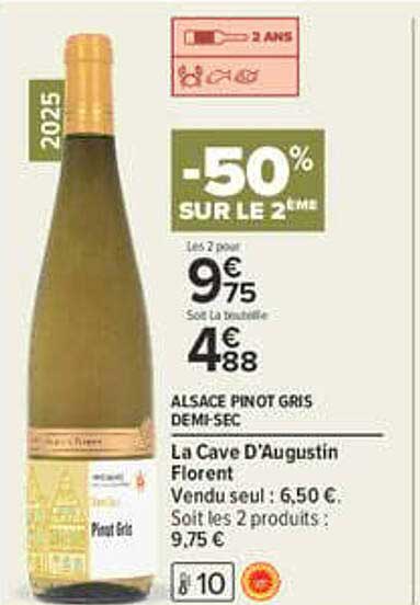 -50% SUR LE 2ÈME