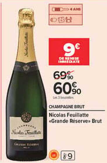 9€ DE REMISE IMMÉDIATE