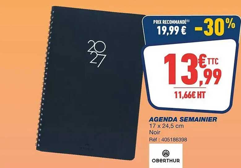 AGENDA SEMAINIER