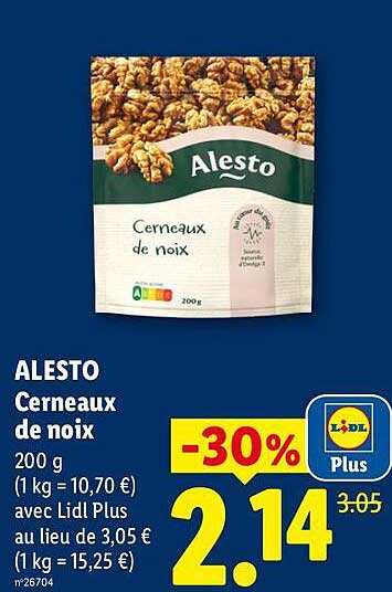 ALESTO Cerneaux de noix 200 g