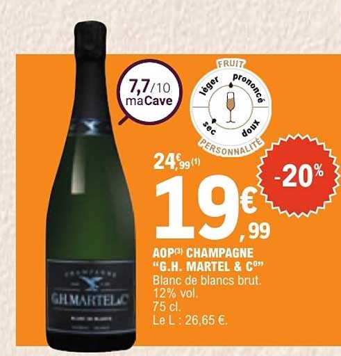 AOP CHAMPAGNE “G.H. MARTEL & C°”