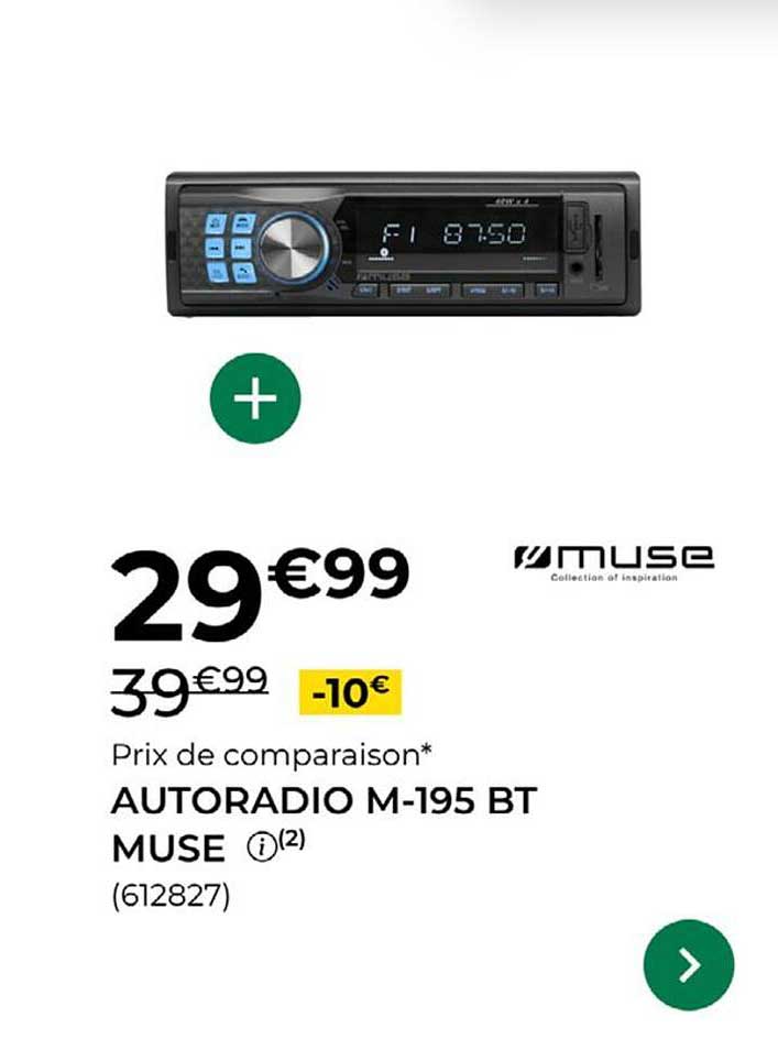 AUTORADIO M-195 BT MUSE