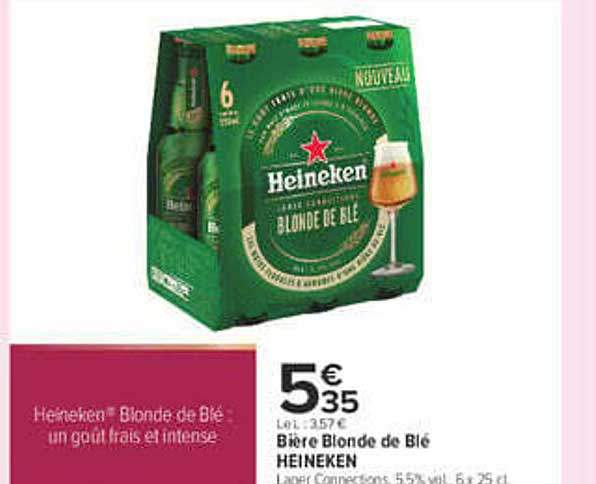 Bière Blonde de Blé HEINEKEN