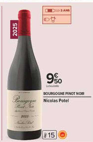 BOURGOGNE PINOT NOIR Nicolas Potel
