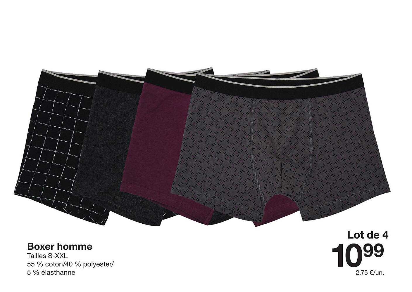 Boxer homme