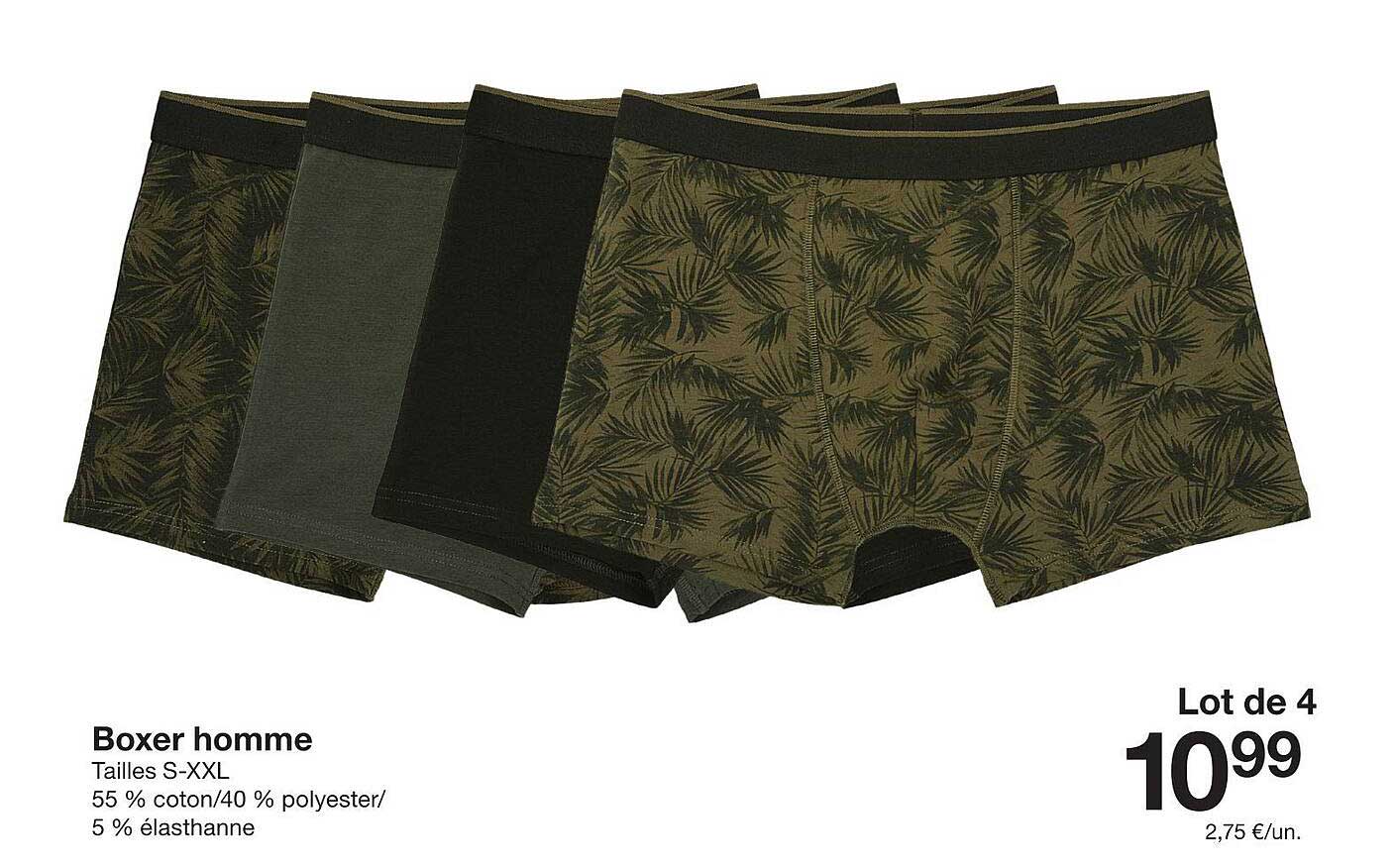 Boxer homme