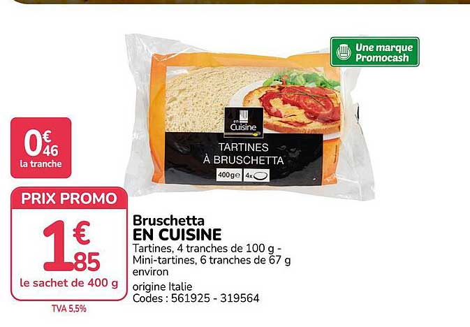 Bruschetta EN CUISINE
