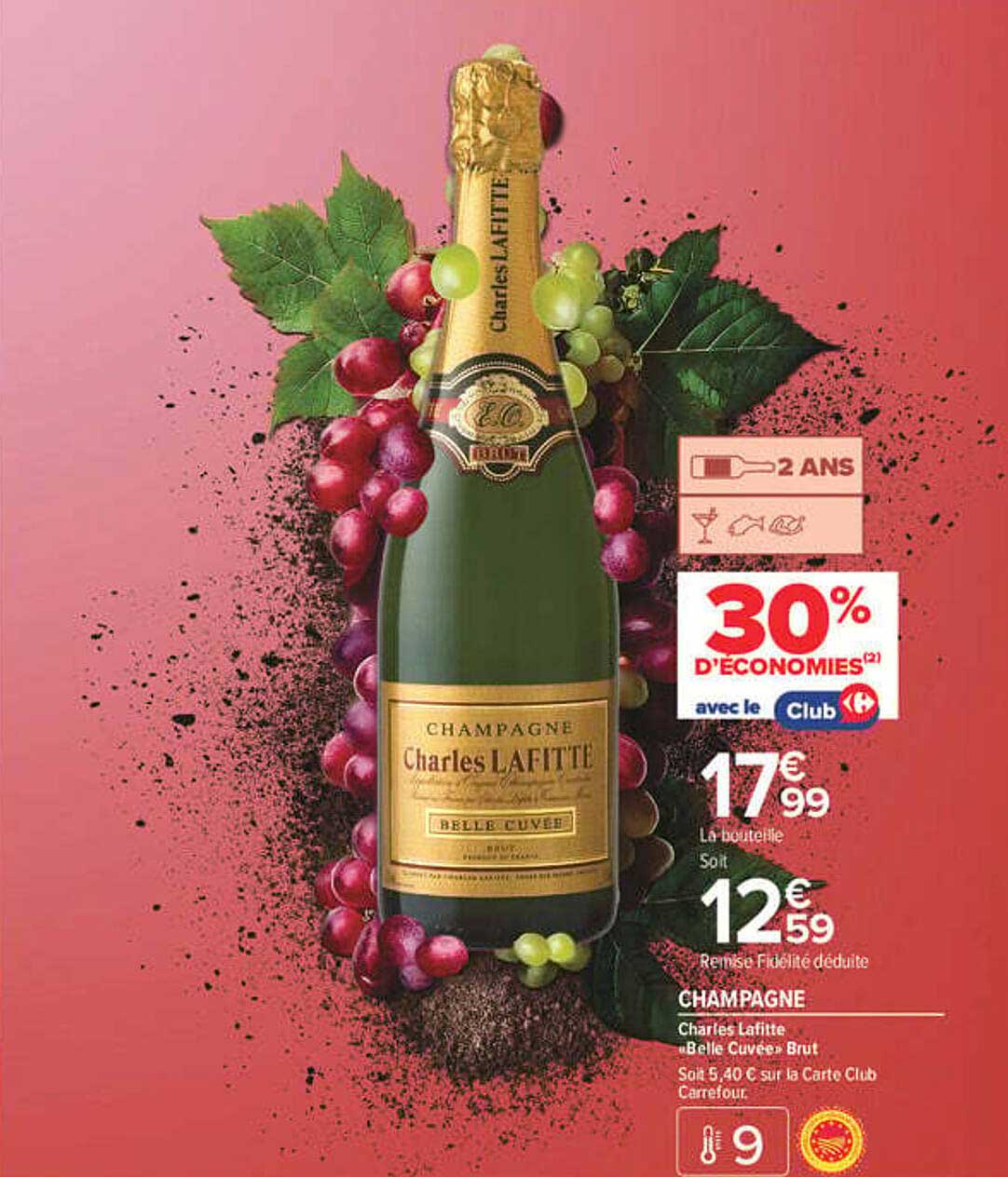 CHAMPAGNE Charles Lafitte « Belle Cuvée » Brut
