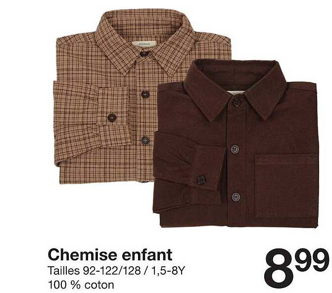 Chemise enfant
