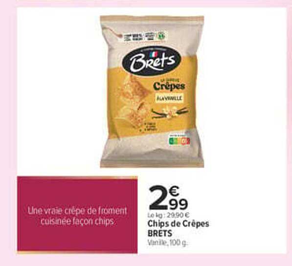 Chips de Crêpes BRETS