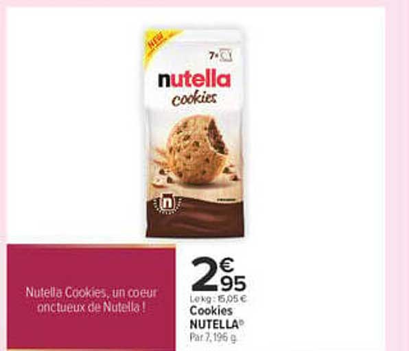 Cookies NUTELLA