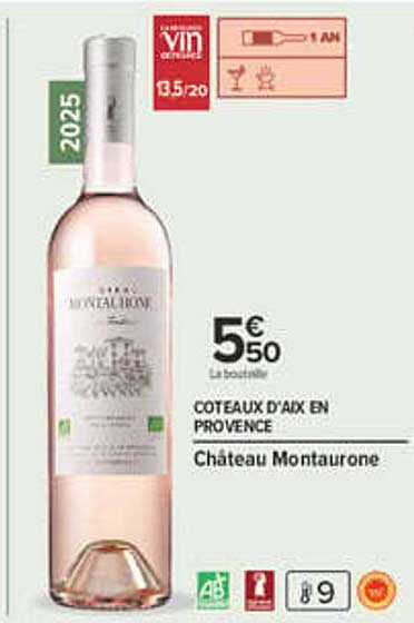 COTEAUX D'AIX EN PROVENCE Château Montaurone