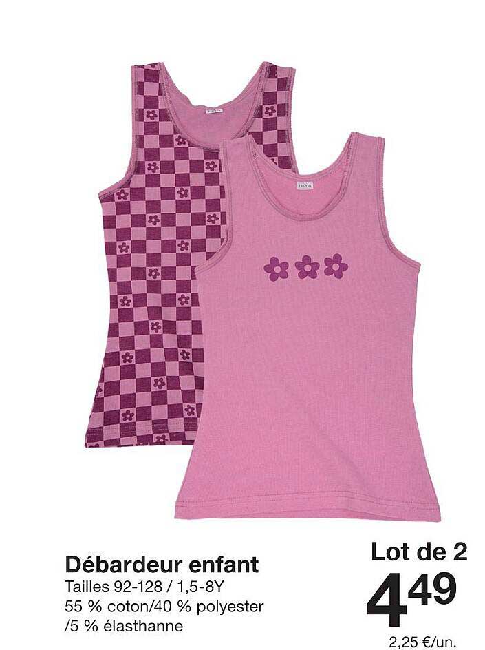 Débardeur enfant
