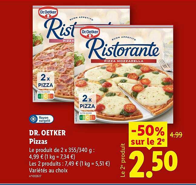 DR. OETKER Pizzas