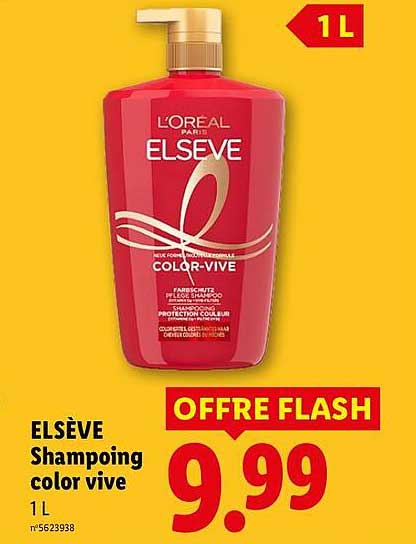 ELSÈVE Shampoing color vive 1 L