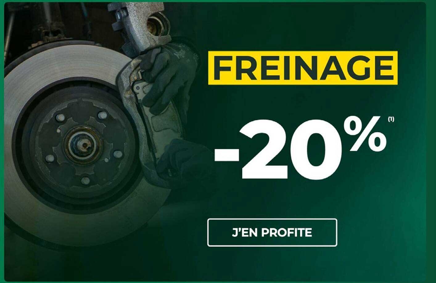 FREINAGE -20%
