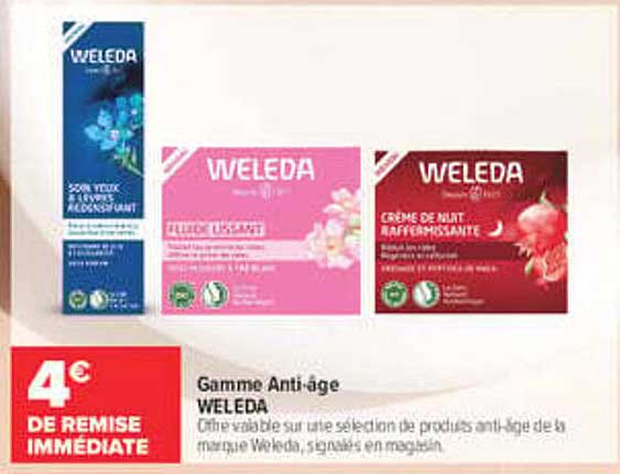 Gamme Anti-âge WELEDA