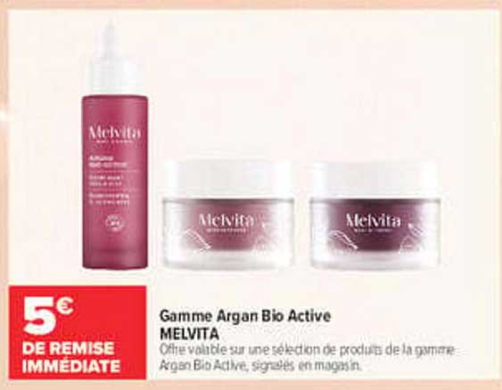Gamme Argan Bio Active MELVITA