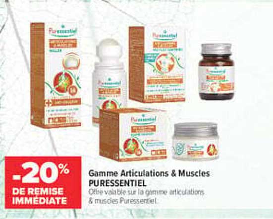 Gamme Articulations & Muscles PURESSENTIEL
