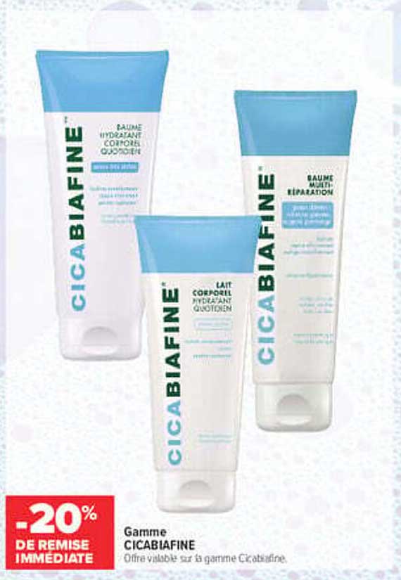 Gamme CICABIAFINE