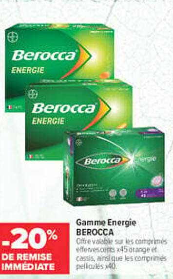 Gamme Energie BERROCA