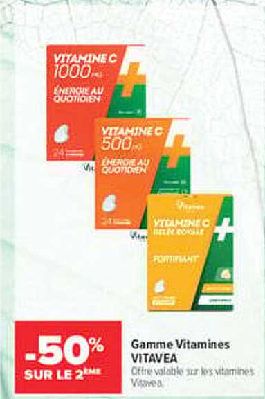 Gamme Vitamines VITAVEA