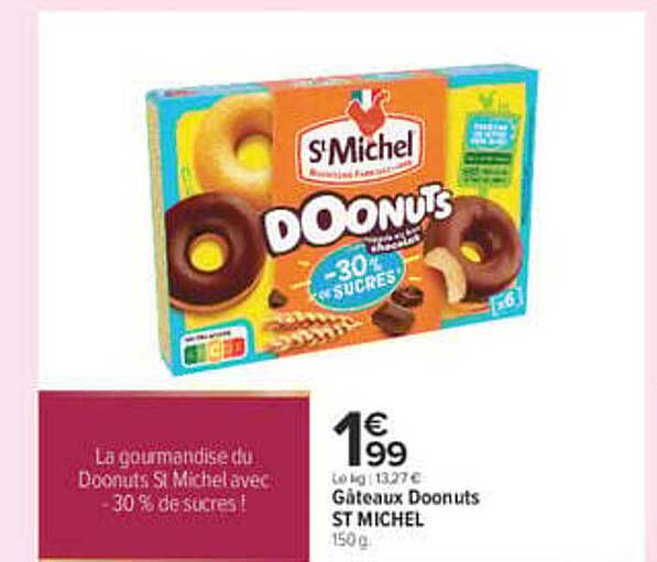 Gâteaux Doonuts ST MICHEL