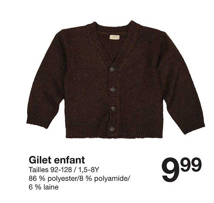 Gilet enfant
