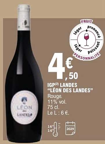IGP Landes “LÉON DES LANDES”