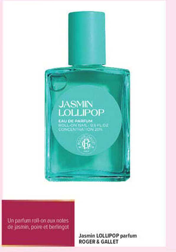 Jasmin LOLLIPOP parfum ROGER & GALLET