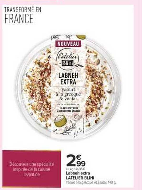 Labneh extra L'ATELIER BLINI