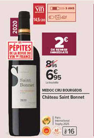 MÉDOC CRU BOURGEOIS Château Saint Bonnet