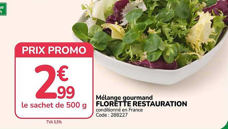 Mélange gourmand FLORETTE RESTAURATION