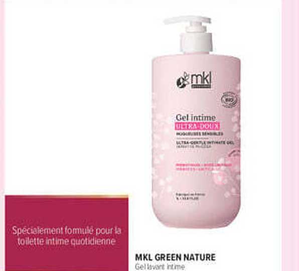 MKL GREEN NATURE Gel lavant intime