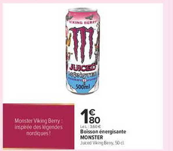 Monster Viking Berry inspire des legendes nordiques!