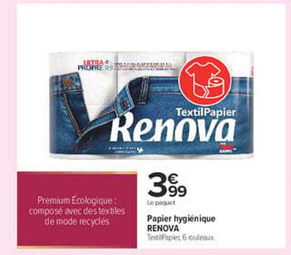 Papier hygiénique RENOVA