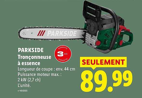 PARKSIDE Tronçonneuse à essence