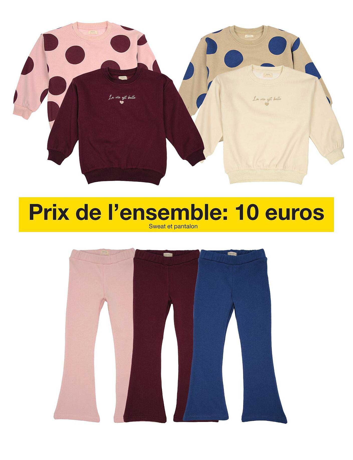 Prix de l’ensemble: 10 euros