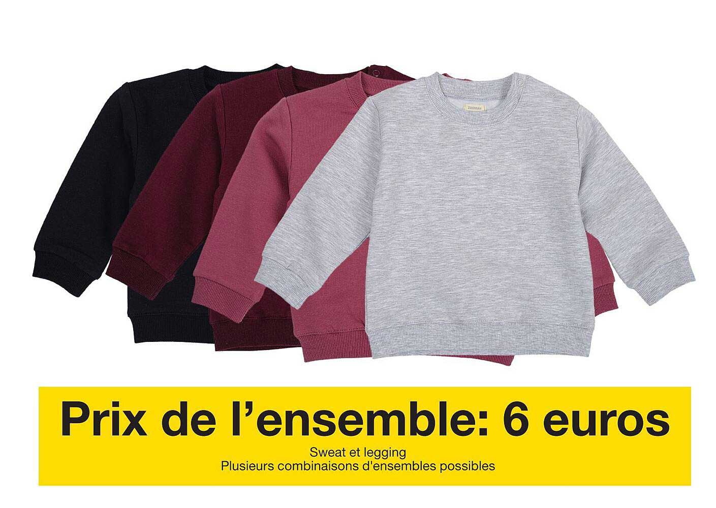 Prix de l’ensemble: 6 euros