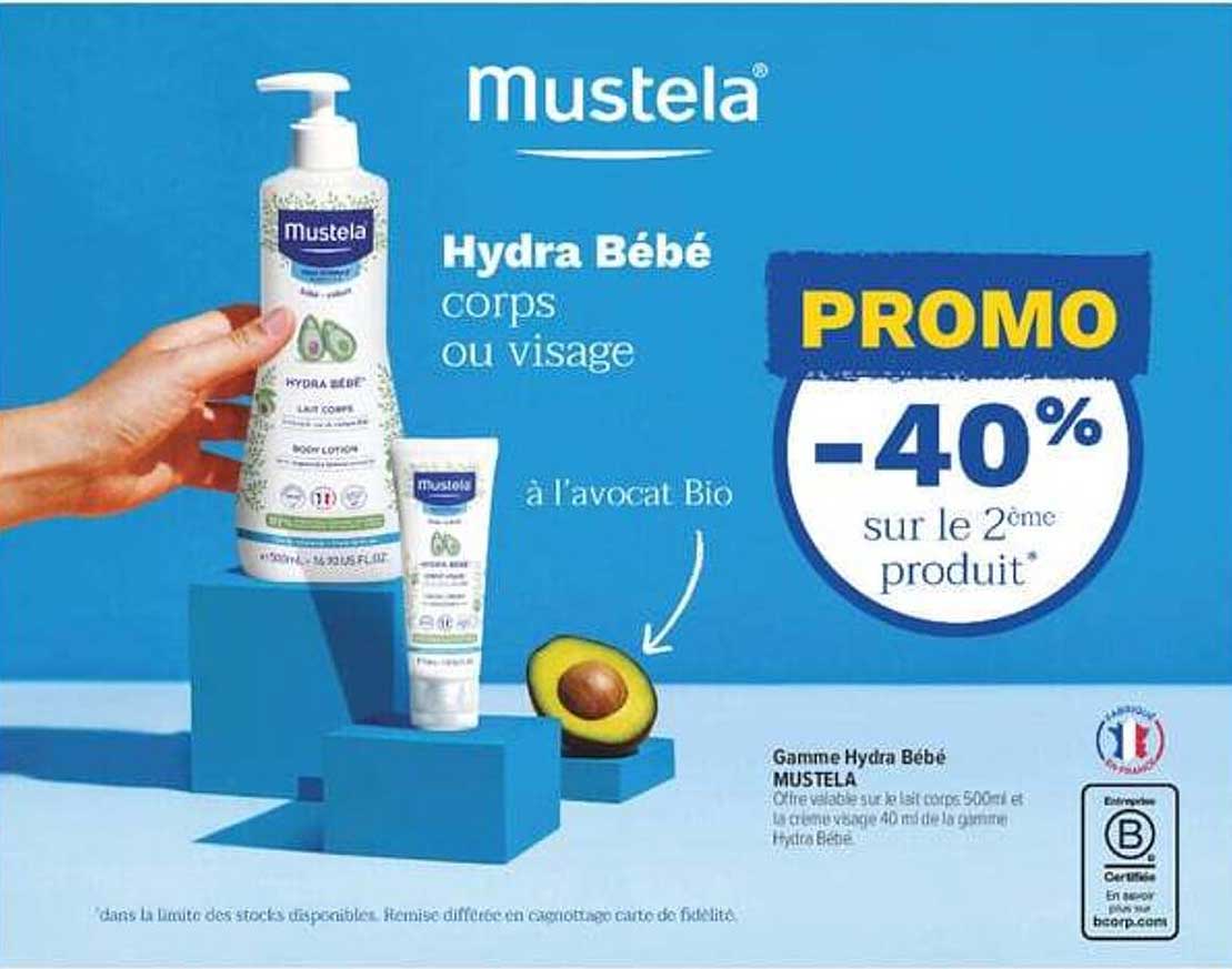PROMO -40% sur le 2ème produit*