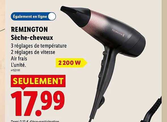 REMINGTON Sèche-cheveux