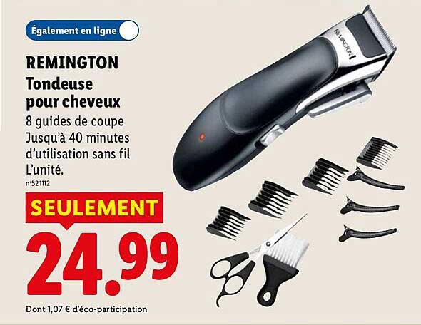REMINGTON Tondeuse pour cheveux