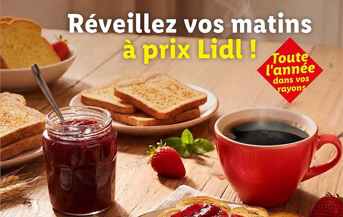 Réveillez vos matins à prix Lidl !