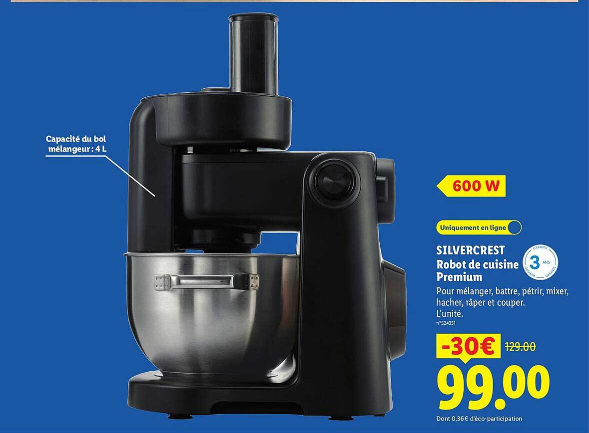 SILVERCREST Robot de cuisine Premium