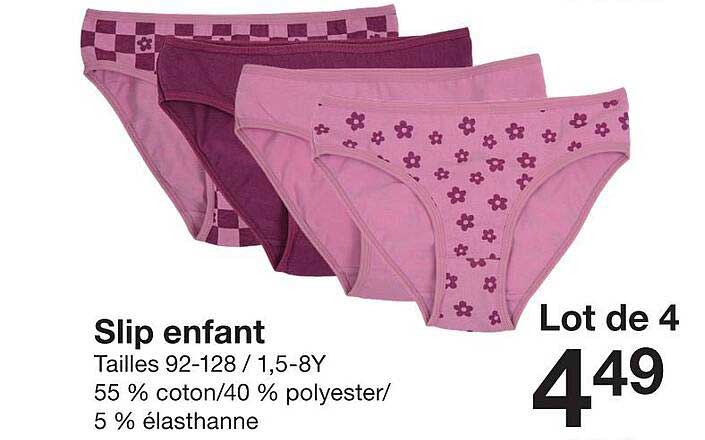 Slip enfant