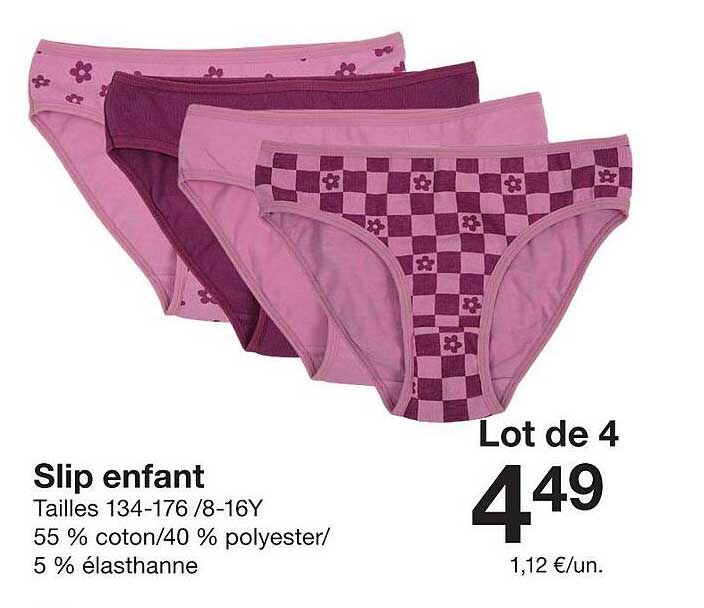 Slip enfant